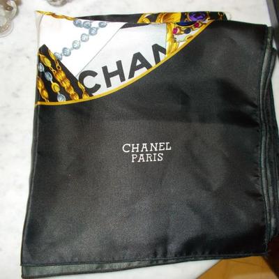 Chanel silk scarf $95