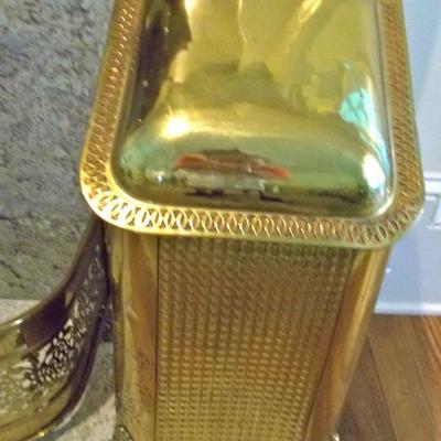 Brass coal bin $275