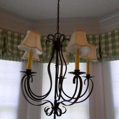 Metal chandelier $195
