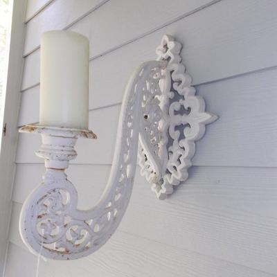 Caste iron sconces $100 pair