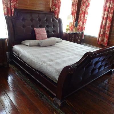 Antique King Bed -                                                             
Headboard measures approx. 85