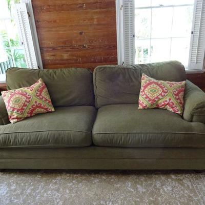 Love Seat - oversized, by Bassett Furniture                
Measures approx. 83