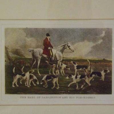 The Earl of Darlington and His Fox Hounds