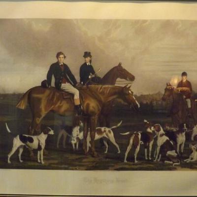 The Heythorp Hunt Painted by Stephen Pierce