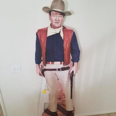 John Wayne standing cutout $45