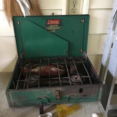 Older Coleman camping stove