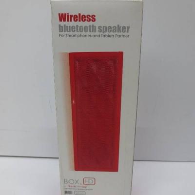 Wireless bluetooth speaker box HD