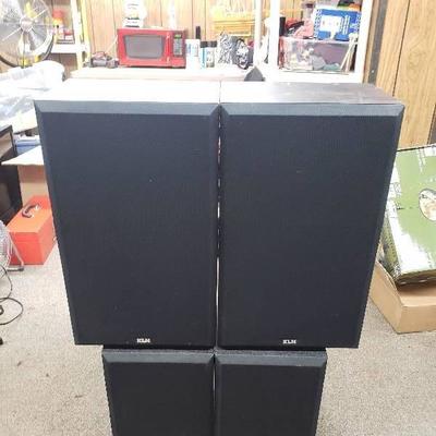 KLH Set of 4 Speakers