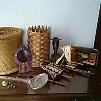 Baskets, Beads, Boats, and Carvings