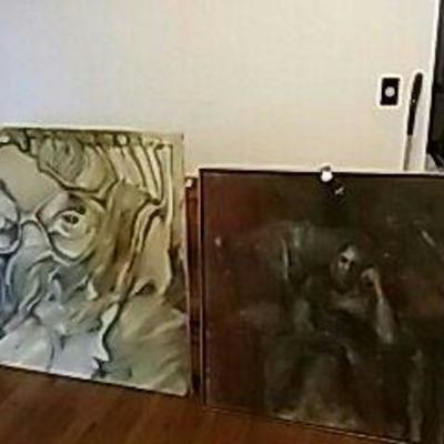 Two Large Paintings