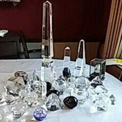 Crystal, Controlled Bubble Glasses, Marble Eggs, and More