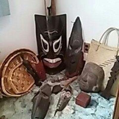 Baskets, Spears, and Masks