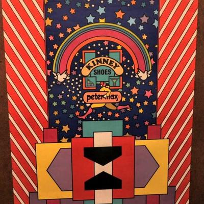 ORIGINAL 1960's PETER MAX 36" x 24"ORIGINAL 1960's PETER MAX 36" x 24" POSTER