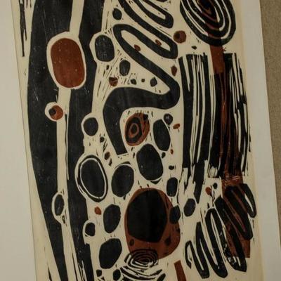 HOWARD CHRUCH WOODBLOCK PRINTÂ 
