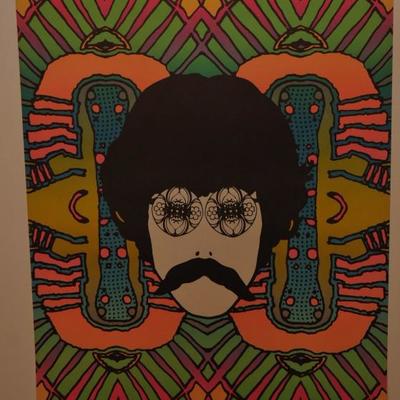 ORIGINAL 1960's PETER MAX 36" x 24" POSTER