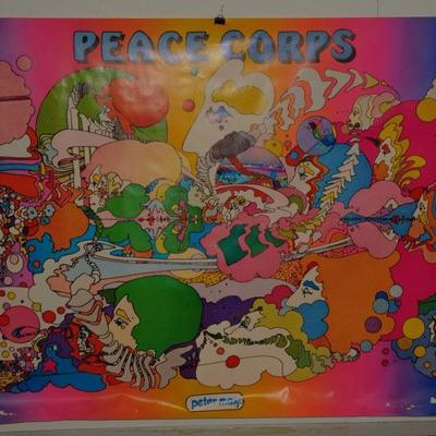 ORIGINAL 1960's PETER MAX POSTER
