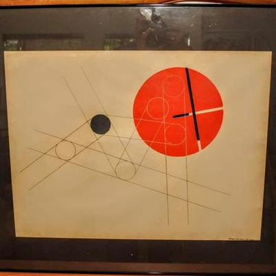 RARE 1950 ~ MOHOLY-NAGY PRINTÂ 