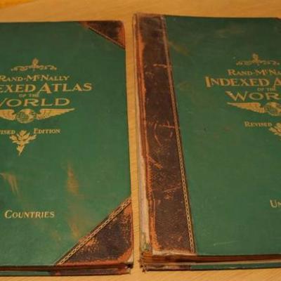 VINTAGE SET OF WORLD ATLAS