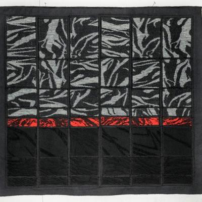 
CHRIS TRIOLA PIECED KNITTED FABRIC WALL HANGINGÂ Â 