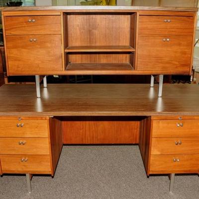 LEOPOLD DESK AND CREDENZAÂ Â 