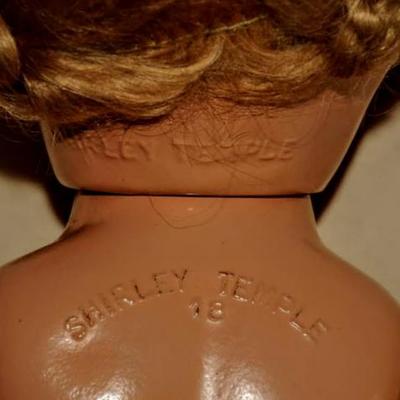 30's SHIRLEY TEMPLE DOLL ~ SLEEPY EYES ~ COMPOSITION 