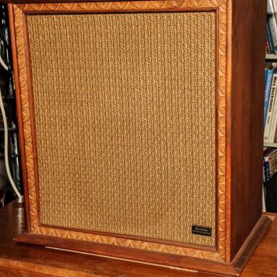 
PAIR OF WHARFEDALE BRITISH SAND FILLED SPEAKERSÂ Â 