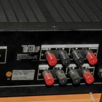 2 SONY: TA -N77ES AMPLIFIERS ~ 55 POUND BEHEMOTH WIT HUGE METERS ~ PUSHED THE ENVELOPE OF SERIOUS POWER AMPS AT THE END IF THE...