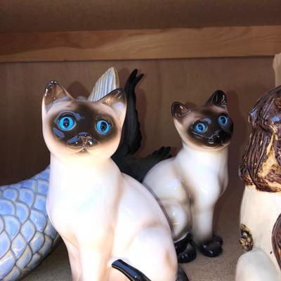Siamese Cat Figurines