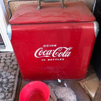 Vintage Coca-Cola Ice Chest