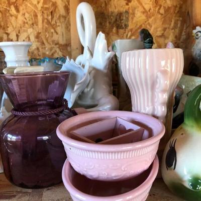 Vases, Bowls and Knick Knacks