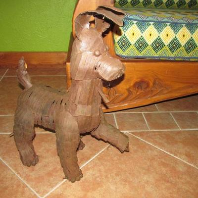 Indoor/outdoor dog sculpture