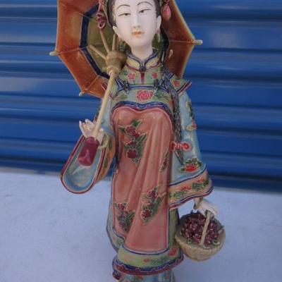 Asian inspired figurines