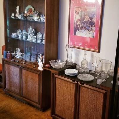 Retro display hutch and buffet 