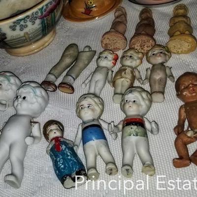 Antique bisque dolls 