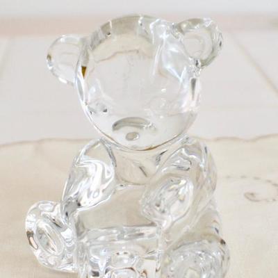 Waterford Crystal teddy bear