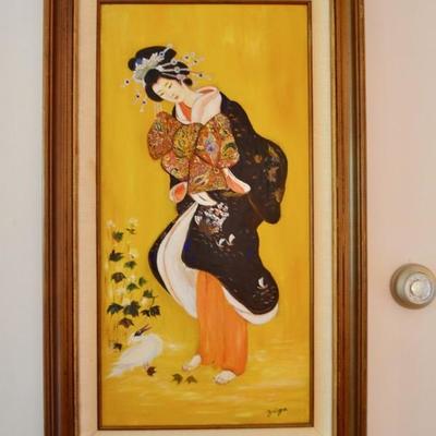 Painting signed "Yuga"