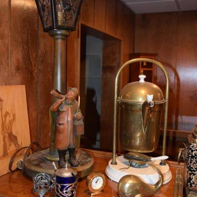 Lamp, decor items
