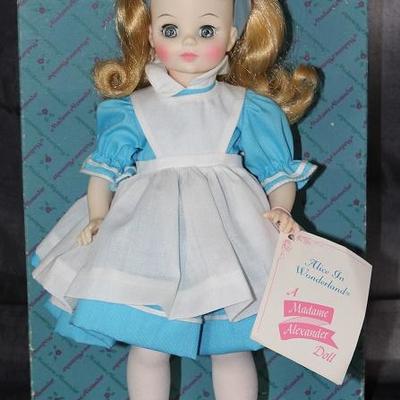 Madame Alexander Doll:  Alice in Wonderland, complete in box 