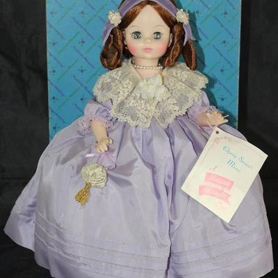 Madame Alexander Doll: Portrait in History "Mimi" 14" Doll #1411 complete in box c. 1968.