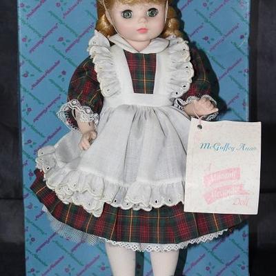 Madame Alexander Doll:  McGuffey Ana Doll complete in box