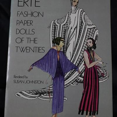 â€œErteâ€™â€ Fashion Paper Dolls of the Twenties Rendered by Susan Johnston 1978 by Dover Publications 