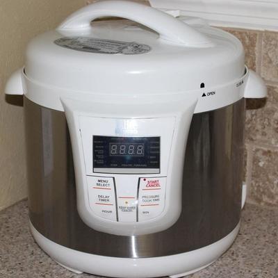 Elite 8 Qt. Electric Pressure Cooker Model EPC-808 