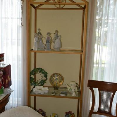 Shelving Unit, Collectible Figures, Decor