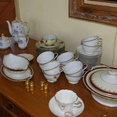 China Serving Pieces, Cups, & Saucers