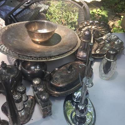 Silverplate Items.