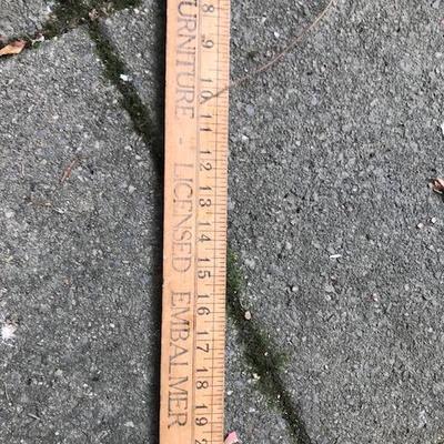 Vintage Yardstick.