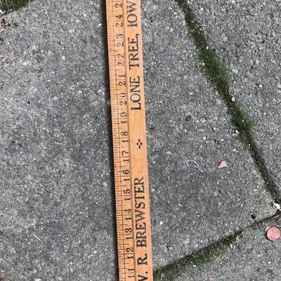Vintage Yardstick.