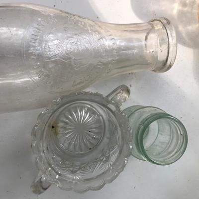 Vintage Dairy Bottles.