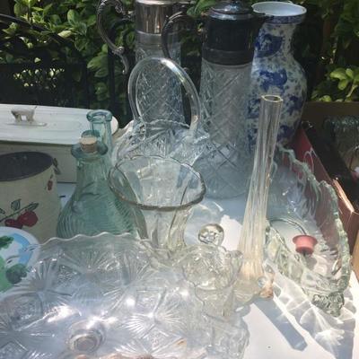 Beautiful Vintage Glassware.