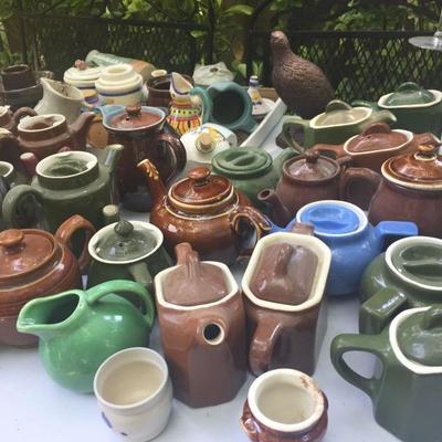 Selection of pitchers - some of them Halls.